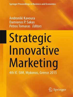 cover image of Strategic Innovative Marketing